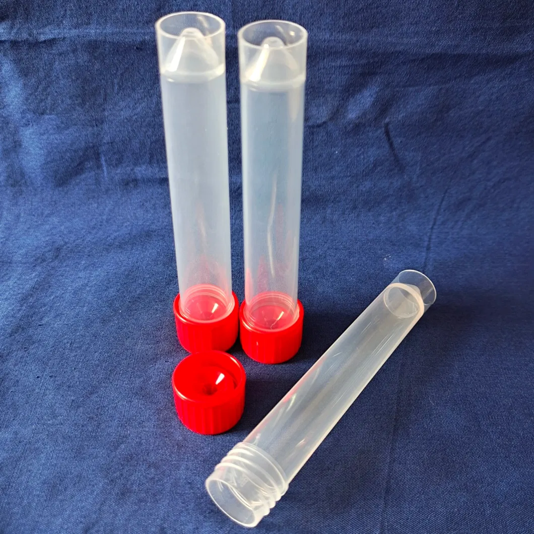 Laboratory Disposable Plastic PP Test Tubes Non-Sterile with or Without Cap for Virus Collection Tube 10ml