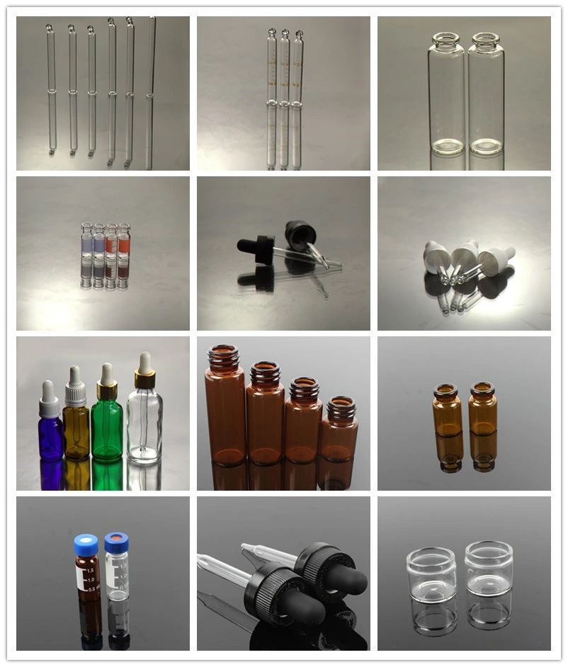 10ml 25ml 50ml 100ml Flat or Round Bottom Clear Glass Test Tube Chemistry Lab Pyrex Test Tubes